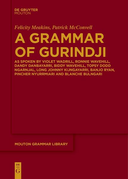 Produktbild: A Grammar of Gurindji