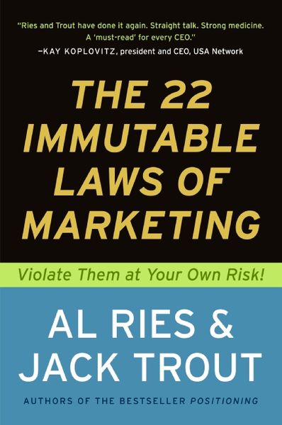 Produktbild: The 22 Immutable Laws of Marketing
