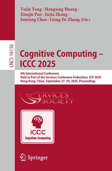 Produktbild: Cognitive Computing - ICCC 2025