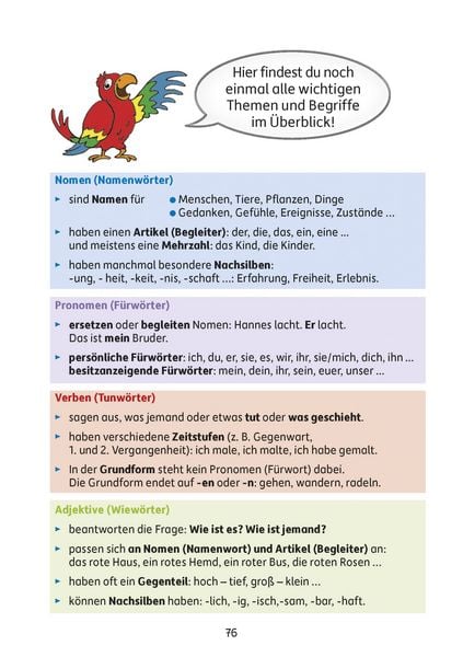 Produktbild: Deutsch 3. Klasse &Uuml;bungsheft - Grammatik