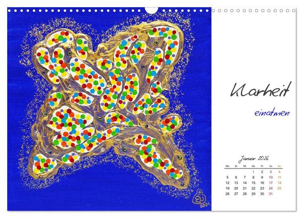 Produktbild: SeelenFreudeBilder - Strahlende Impulse zum Loslassen und Tr&auml;umen (Wandkalender 2026 DIN A3 quer), CALVENDO Monatskalender