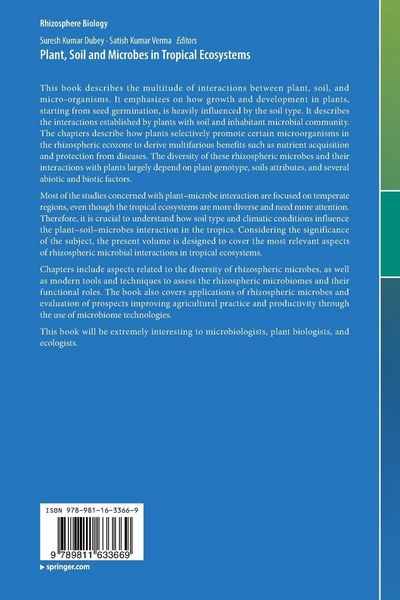 Produktbild: Plant, Soil and Microbes in Tropical Ecosystems
