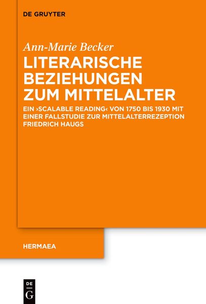 Produktbild: Literarische Beziehungen zum Mittelalter