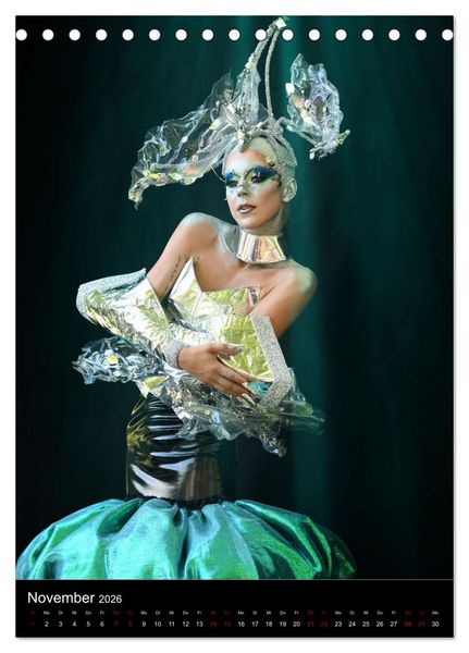 Produktbild: World Bodypainting Festival: Generation NEXT (Tischkalender 2026 DIN A5 hoch), CALVENDO Monatskalender
