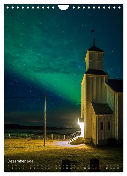 Produktbild: Mystische Lofoten (Wandkalender 2026 DIN A4 hoch), CALVENDO Monatskalender