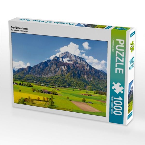 Produktbild: CALVENDO Puzzle Der Untersberg 1000 Teile Puzzle quer | 1000 Teile Lege-Gr&ouml;&szlig;e 64 &times; 48 cm Foto-Puzzle f&uuml;r gl&uuml;ckliche Stunden