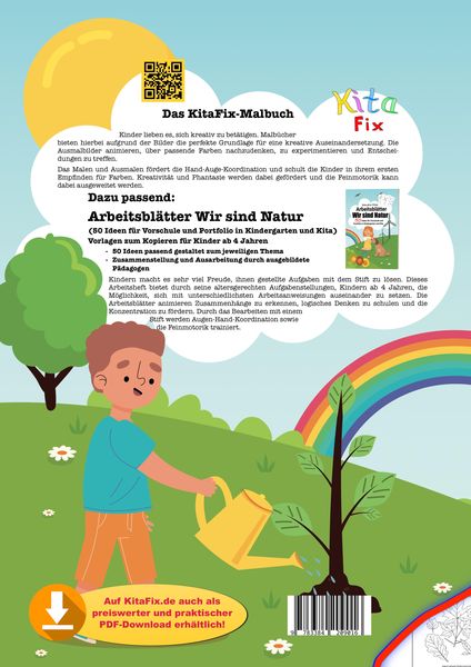 Produktbild: KitaFix Malbuch Wir sind Natur