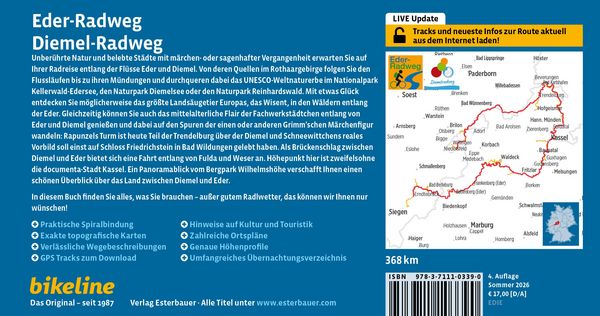Produktbild: Eder-Radweg &bull; Diemel-Radweg