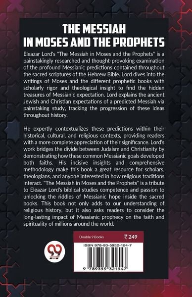 Produktbild: The Messiah In Moses And The Prophets