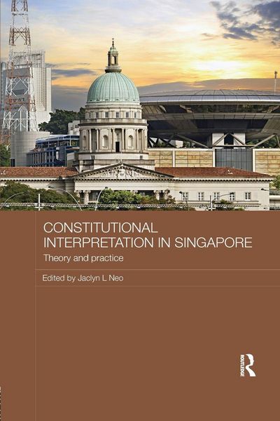 Produktbild: Constitutional Interpretation in Singapore