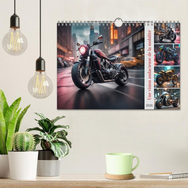 Produktbild: Une vision audacieuse de la mobilit&eacute; (Calendrier mural 2026 DIN A4 vertical), CALVENDO calendrier mensuel