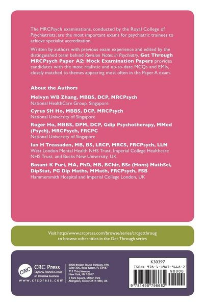 Produktbild: Get Through MRCPsych Paper A2