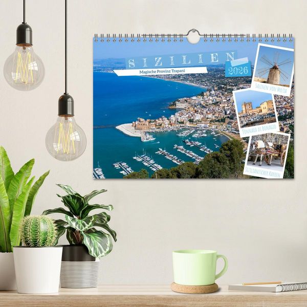Produktbild: Sizilien - Magische Provinz Trapani (Wandkalender 2026 DIN A4 quer), CALVENDO Monatskalender