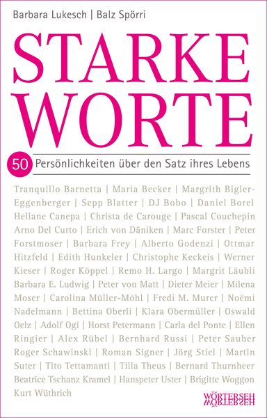 Produktbild: Starke Worte