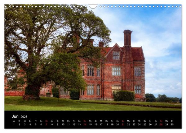 Produktbild: Englische Herrenh&auml;user (Wandkalender 2026 DIN A3 quer), CALVENDO Monatskalender