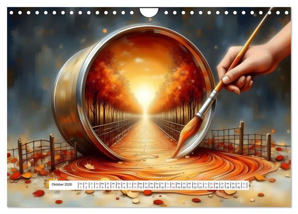 Produktbild: Ist das Kunst oder kann das weg? (Wandkalender 2026 DIN A4 quer), CALVENDO Monatskalender
