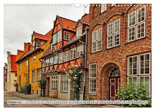 Produktbild: Hansestadt L&uuml;beck (Wandkalender 2025 DIN A3 quer), CALVENDO Monatskalender