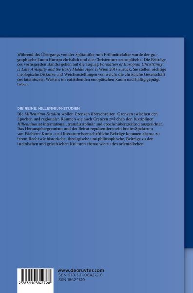 Produktbild: Das Christentum im frühen Europa