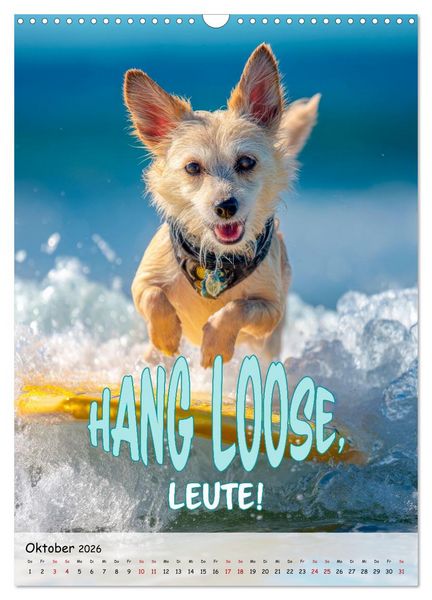 Produktbild: Tierisch erwischt (Wandkalender 2026 DIN A3 hoch), CALVENDO Monatskalender