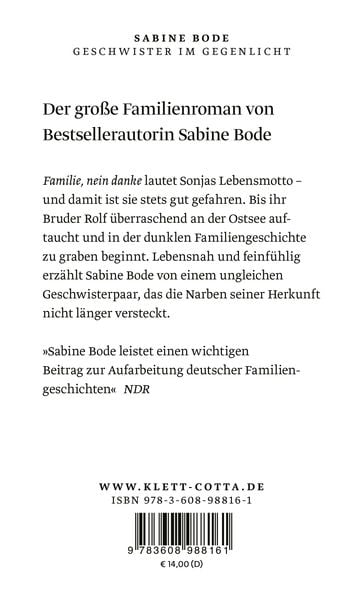 Geschwister im Gegenlicht