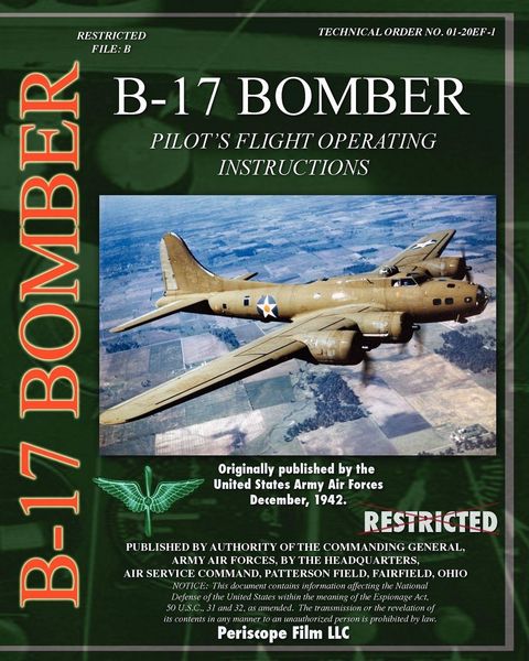 Produktbild: B-17 Pilot's Flight Operating Instructions