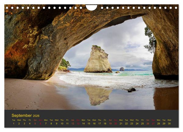 Produktbild: Spirit of New Zealand (Wall Calendar 2026 DIN A4 landscape), CALVENDO 12 Month Wall Calendar