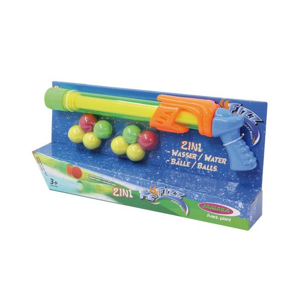 Produktbild: Mc Fizz Wasserpistole Fizzy Balls gr&uuml;n 2in1
