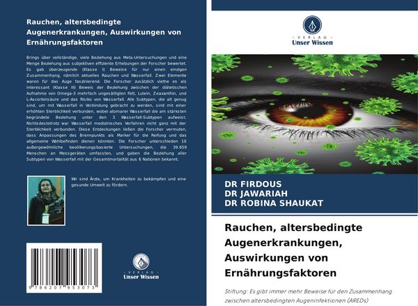 Produktbild: Rauchen, altersbedingte Augenerkrankungen, Auswirkungen von Ern&auml;hrungsfaktoren
