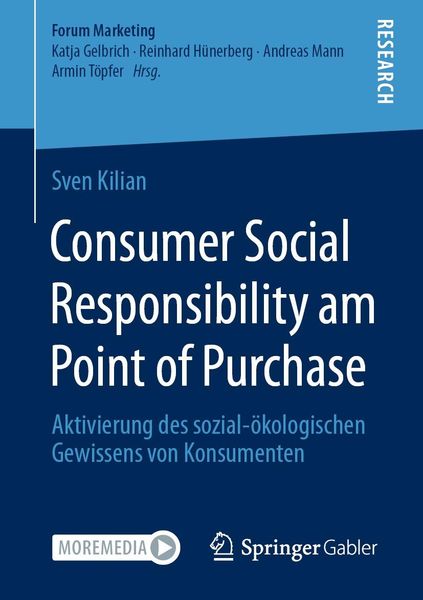 Produktbild: Consumer Social Responsibility am Point of Purchase