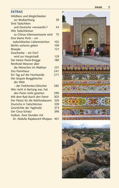 Produktbild: TRESCHER Reisef&uuml;hrer Tadschikistan