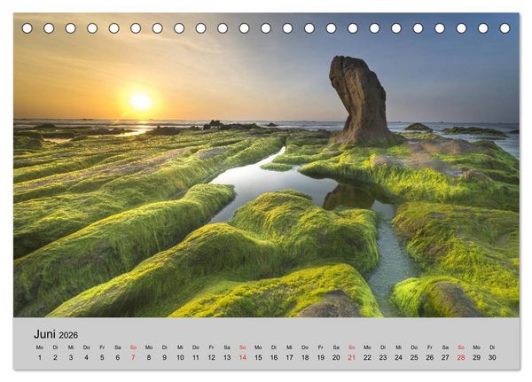 Produktbild: Am Meer. Sehnsucht Wasser (Tischkalender 2026 DIN A5 quer), CALVENDO Monatskalender