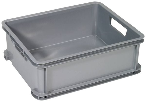 Produktbild: Curver 174214 Aufbewahrungsbox Unibox Classic M stapelbar (B x H x T) 430 x 160 x 350 mm Silber 1 St.