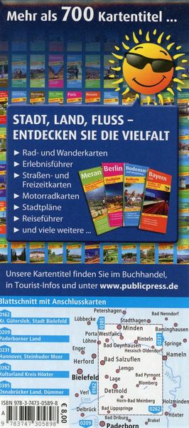 Produktbild: Lipperland, Detmold - Bad Pyrmont - Bad Oeynhausen