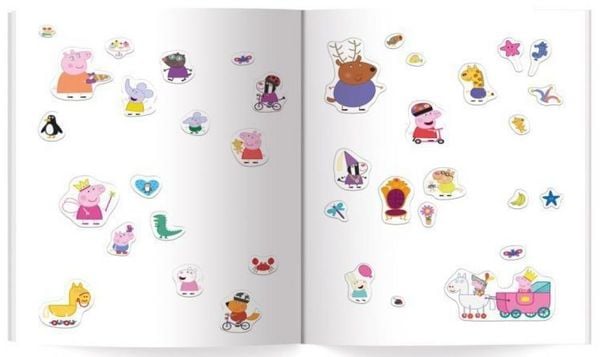 Produktbild: Peppa Pig Mein Stickeralbum mit 100 Peppa Wutz Stickern