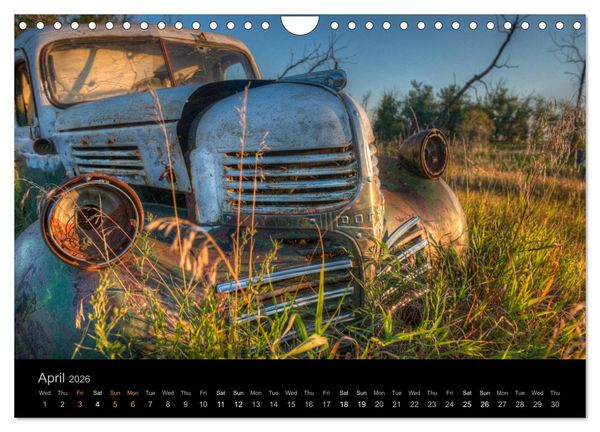 Produktbild: Classic Automotive Rust (Wall Calendar 2026 DIN A4 landscape), CALVENDO 12 Month Wall Calendar