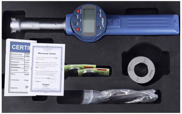 Produktbild: Dasqua 4700-1003 Digitales 3-Punkt-Bohrmessger&auml;t mit Schnappverschluss 10 - 12mm 1St.