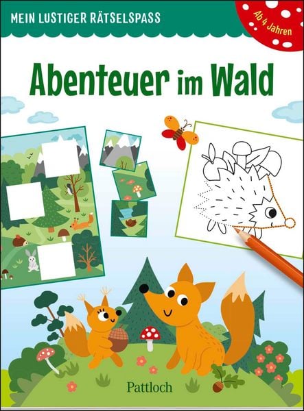Produktbild: Mein lustiger R&auml;tselspa&szlig; &ndash; Abenteuer im Wald