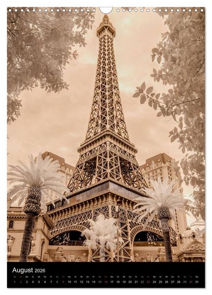 Produktbild: LAS VEGAS (Wandkalender 2026 DIN A3 hoch), CALVENDO Monatskalender