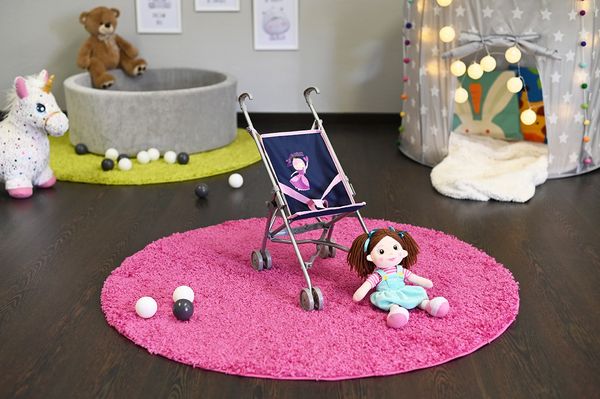 Produktbild: Knorrtoys 12642 - Puppenbuggy Sim Princess Blue, klappbar, Schieberh&ouml;he: 55 cm