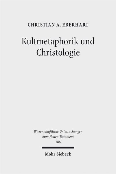 Produktbild: Kultmetaphorik und Christologie