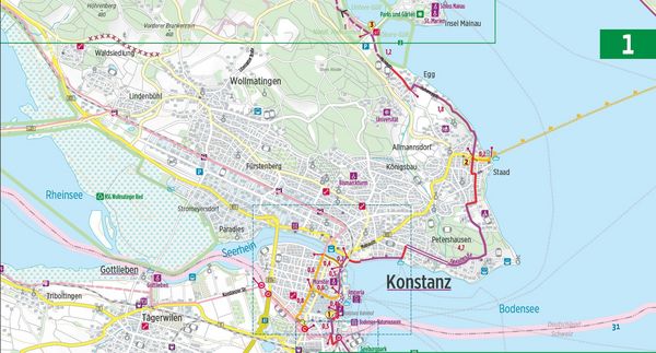 Produktbild: Bodensee-Radweg