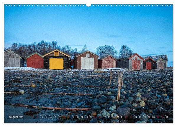 Produktbild: Polarnacht in Troms&oslash; (Wandkalender 2026 DIN A2 quer), CALVENDO Monatskalender