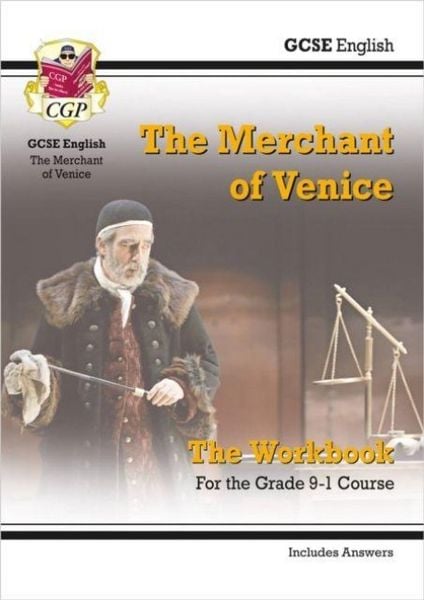 Produktbild: GCSE English Shakespeare - The Merchant of Venice Workbook (includes Answers)