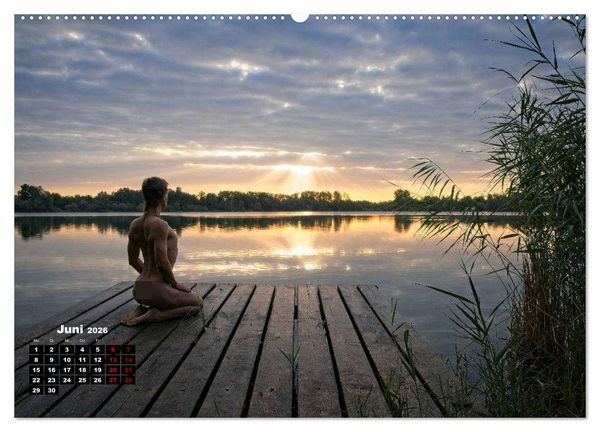 Produktbild: AKT-samkeit (Wandkalender 2026 DIN A2 quer), CALVENDO Monatskalender