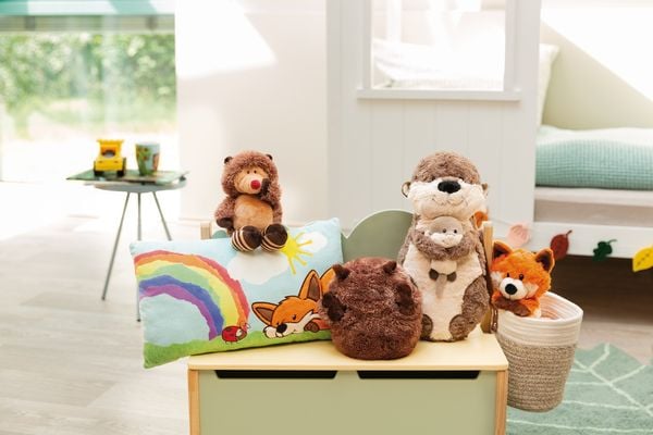 NICI - Forest Friends - Green - Kissen Otter Oda & Odalina 40x20cm figürlich