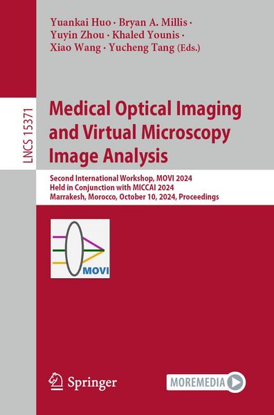Produktbild: Medical Optical Imaging and Virtual Microscopy Image Analysis