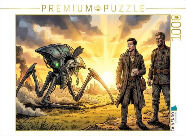 CALVENDO Puzzle Die Marsianer brechen plötzlich zusammen | 1000 Teile Lege-Größe 64 × 48 cm Foto-Puzzle für glückliche Stunden