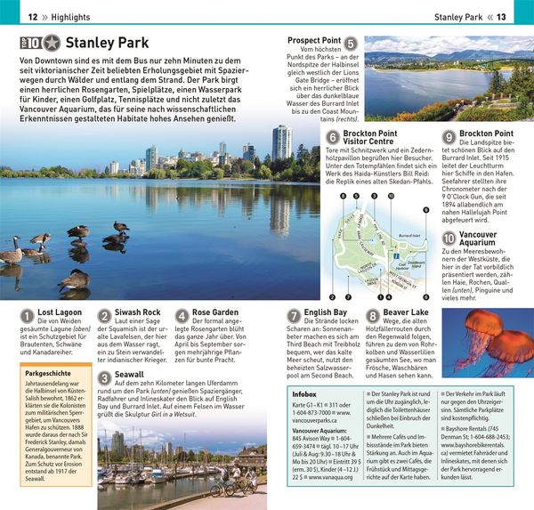 Produktbild: Top 10 Reisef&uuml;hrer Vancouver
