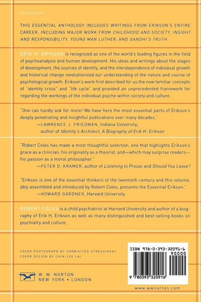 Produktbild: The Erik Erikson Reader