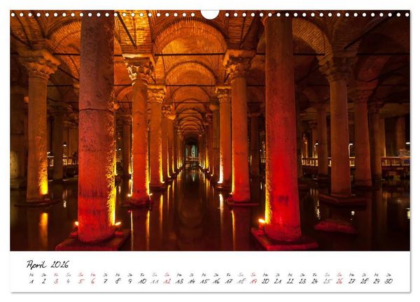Produktbild: Istanbul - Stadt auf zwei Kontinenten (Wandkalender 2026 DIN A3 quer), CALVENDO Monatskalender